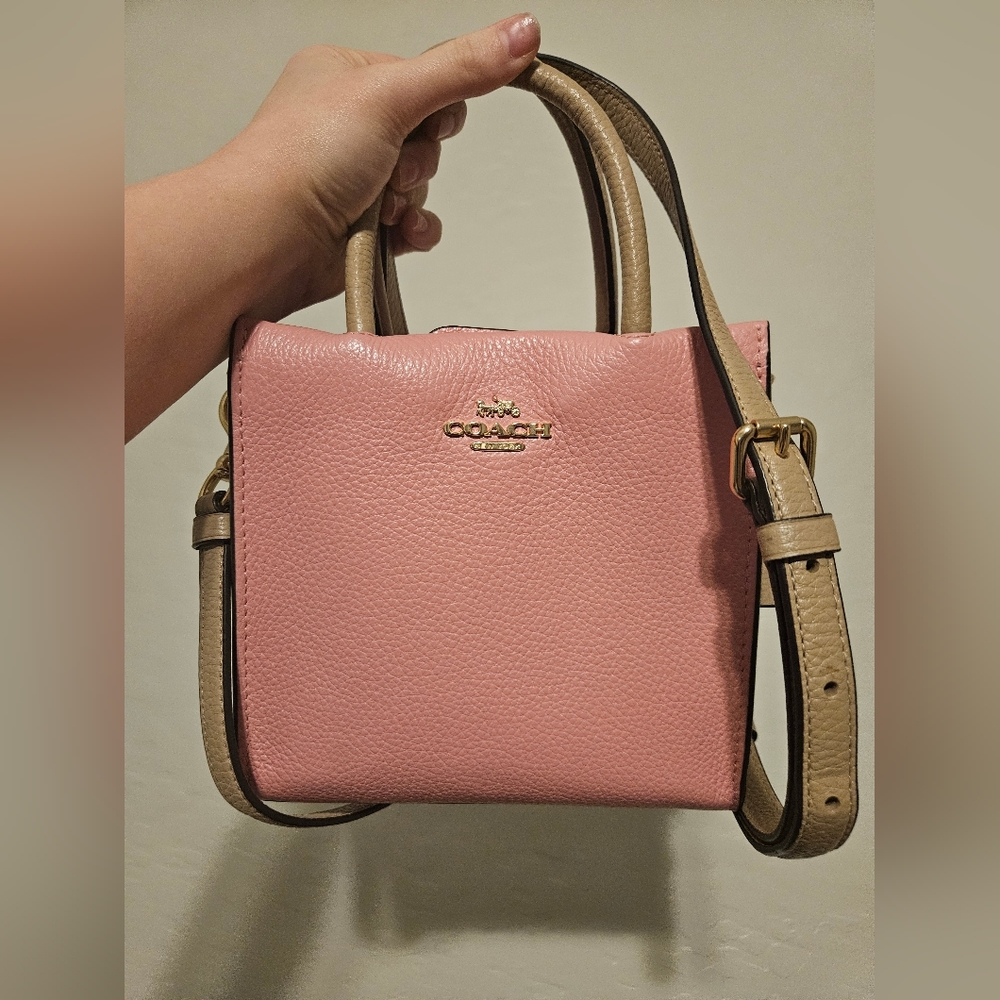 Pink Coach Cally Crossbag